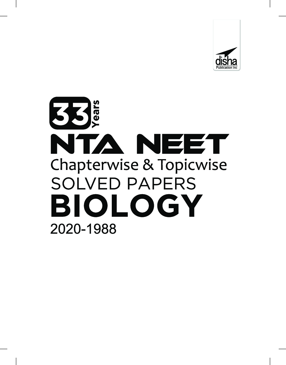 33 Years NEET Chapterwise & Topicwise Solved Papers Biology (2020 - 1988) 15th Edition - Page 2