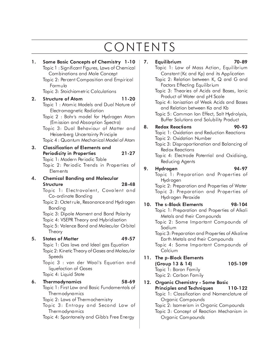 33 Years NEET Chapterwise & Topicwise Solved Papers Chemistry (2020 - 1988) 15th Edition - Page 4