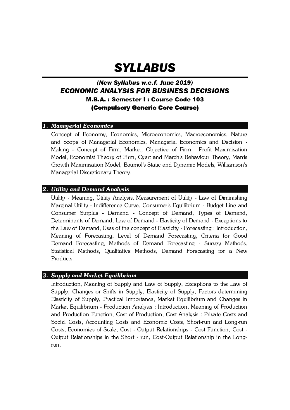 Economic Analysis For Business Decisions - Page 4