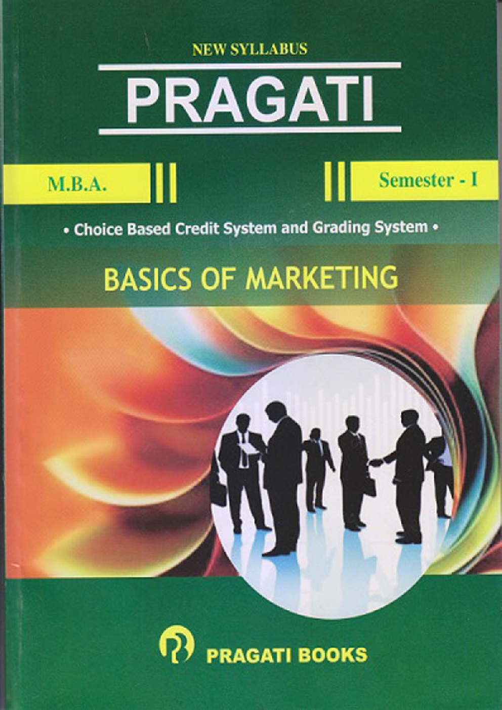 Basics Of Marketing - Page 1