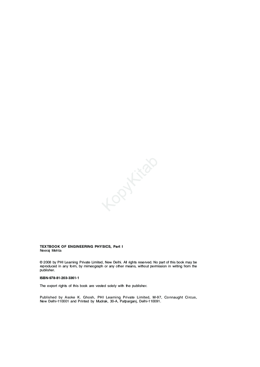 Textbook Of Engineering Physics Part I - Page 3