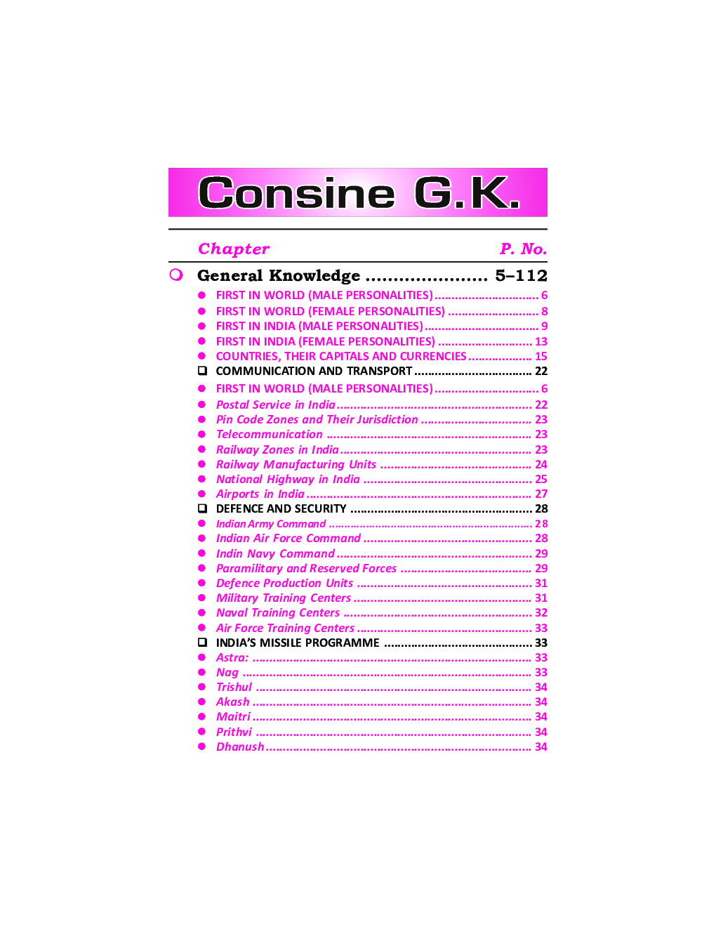 Consize GK For All competitive Exams - Page 5