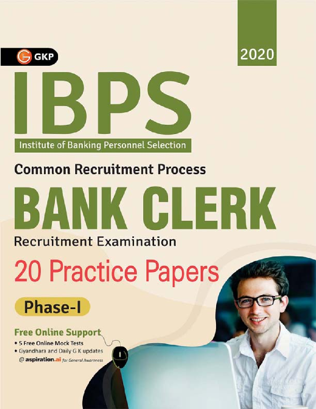 IBPS Bank Clerk 2020-21 : 20 Practice Papers (Phase I) - Page 1