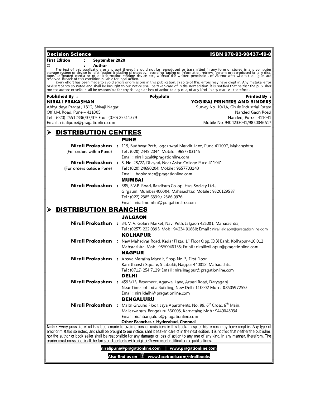 Decision Science - Page 3