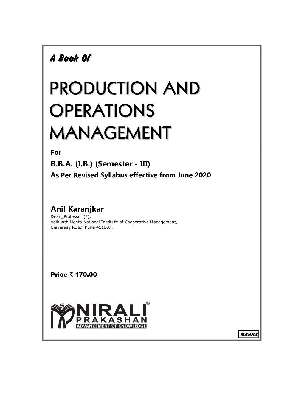 Production And Operations Management - Page 2