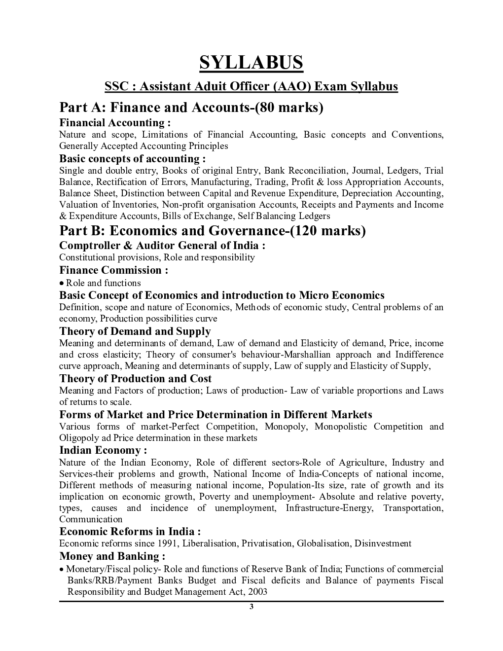 SSC / CGL / AAO सॉल्ड पेपर्स एवं प्रैक्टिस बुक Accounts And Economics - Page 4