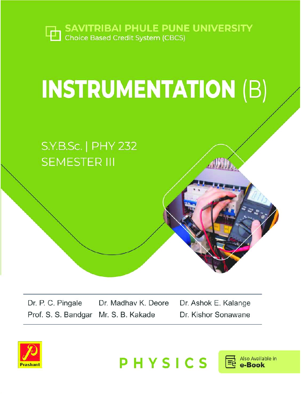 PHY 232 (B) : Instrumentation (SPPU) - Page 1