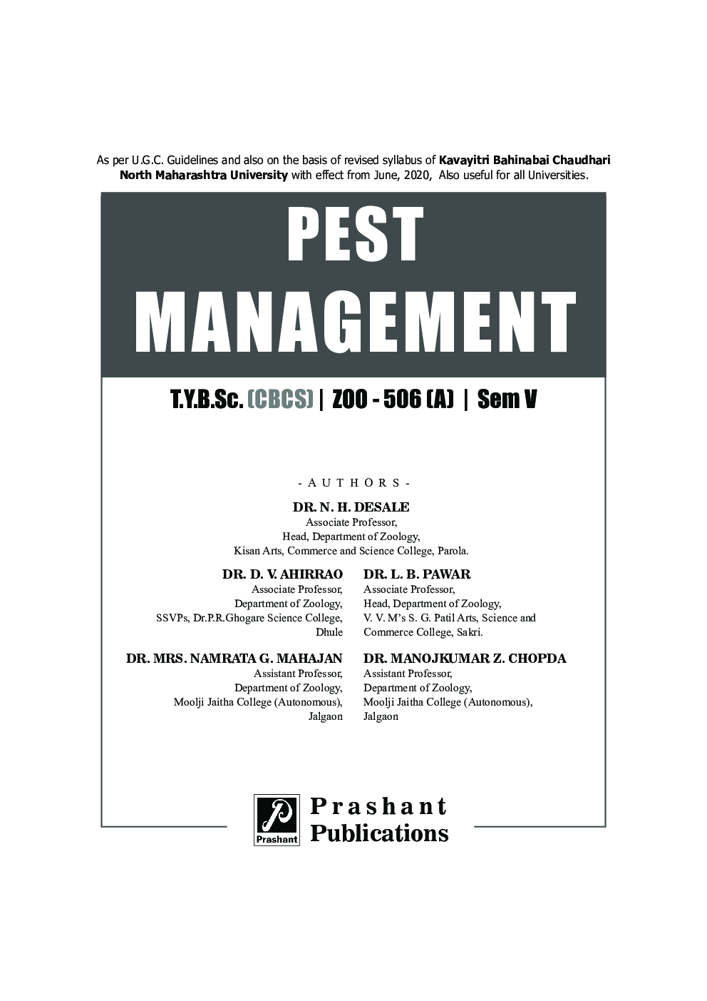 ZOO 506 (A) : Pest Management (KBCNMU) - Page 2