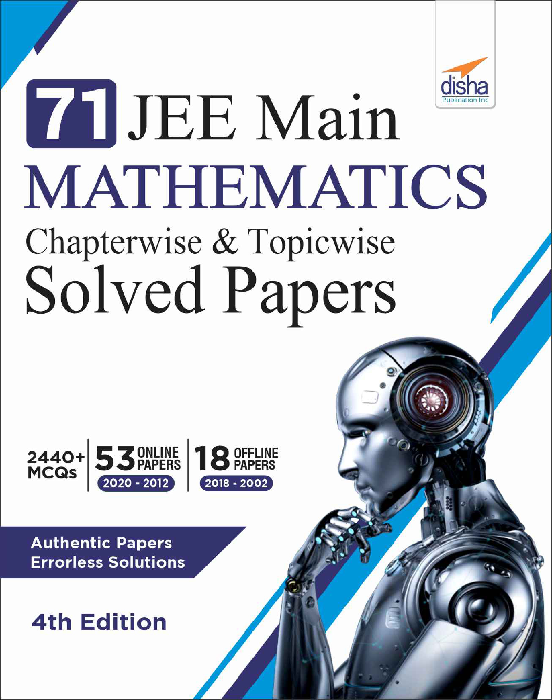 71 JEE Main Mathematics Online (2020 - 2012) & Offline (2018 - 2002) Chapterwise & Topicwise Solved Papers  - Page 1
