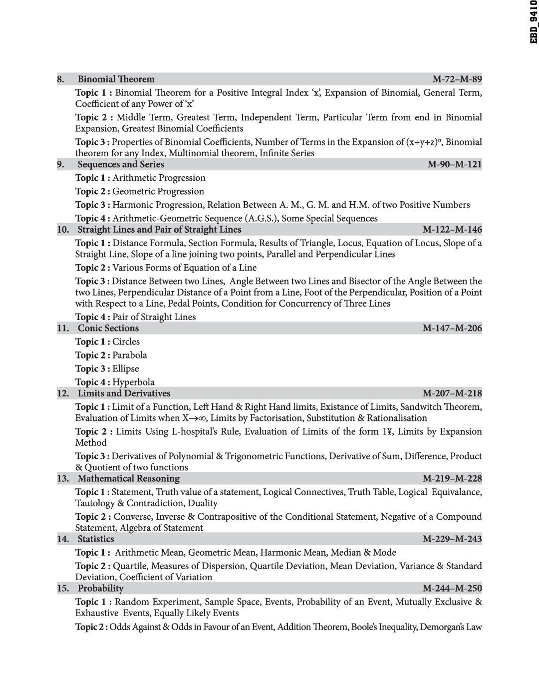 71 JEE Main Mathematics Online (2020 - 2012) & Offline (2018 - 2002) Chapterwise & Topicwise Solved Papers  - Page 5