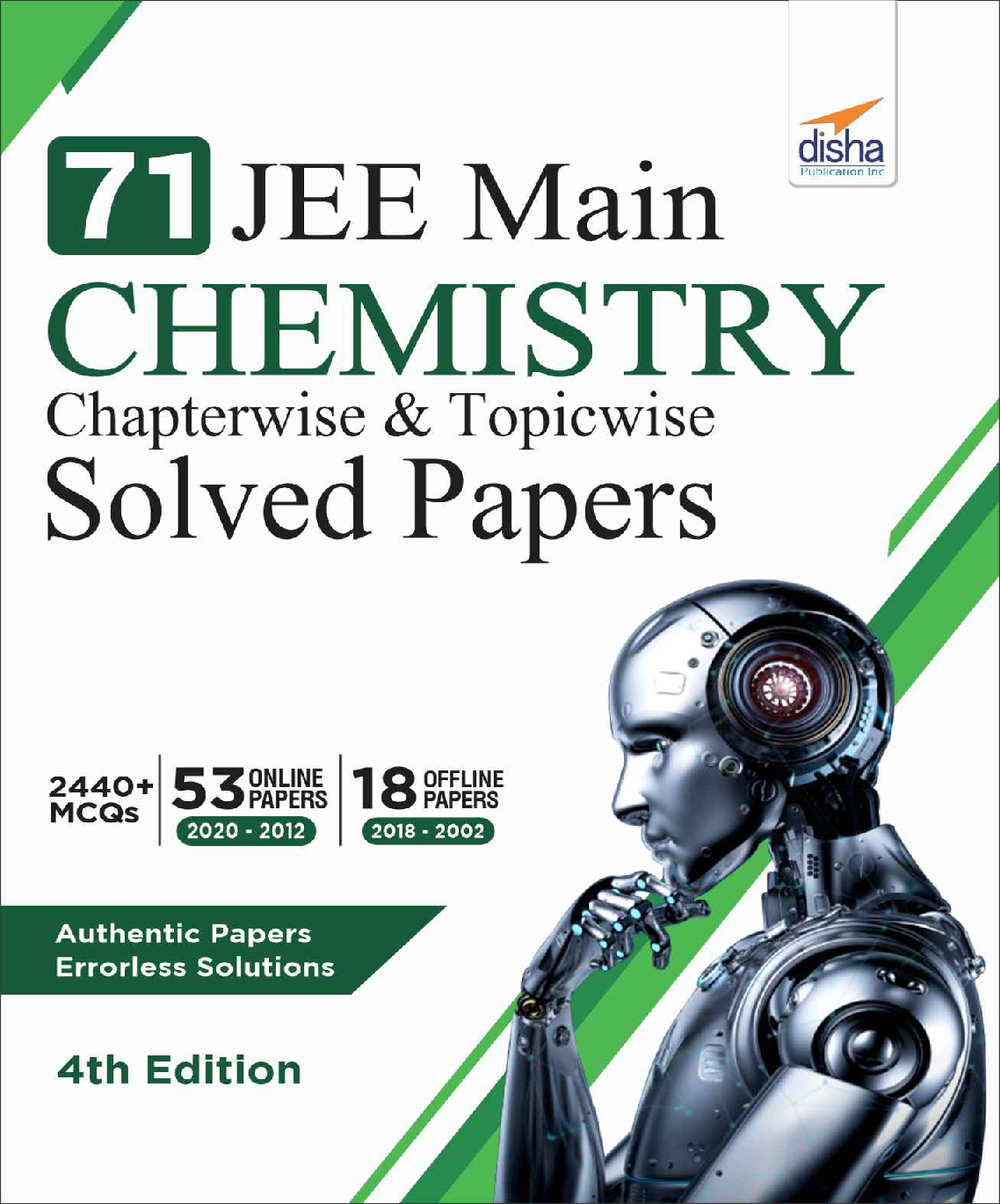 71 JEE Main Chemistry Online (2020 - 2012) & Offline (2018 - 2002) Chapterwise & Topicwise Solved Papers  - Page 1