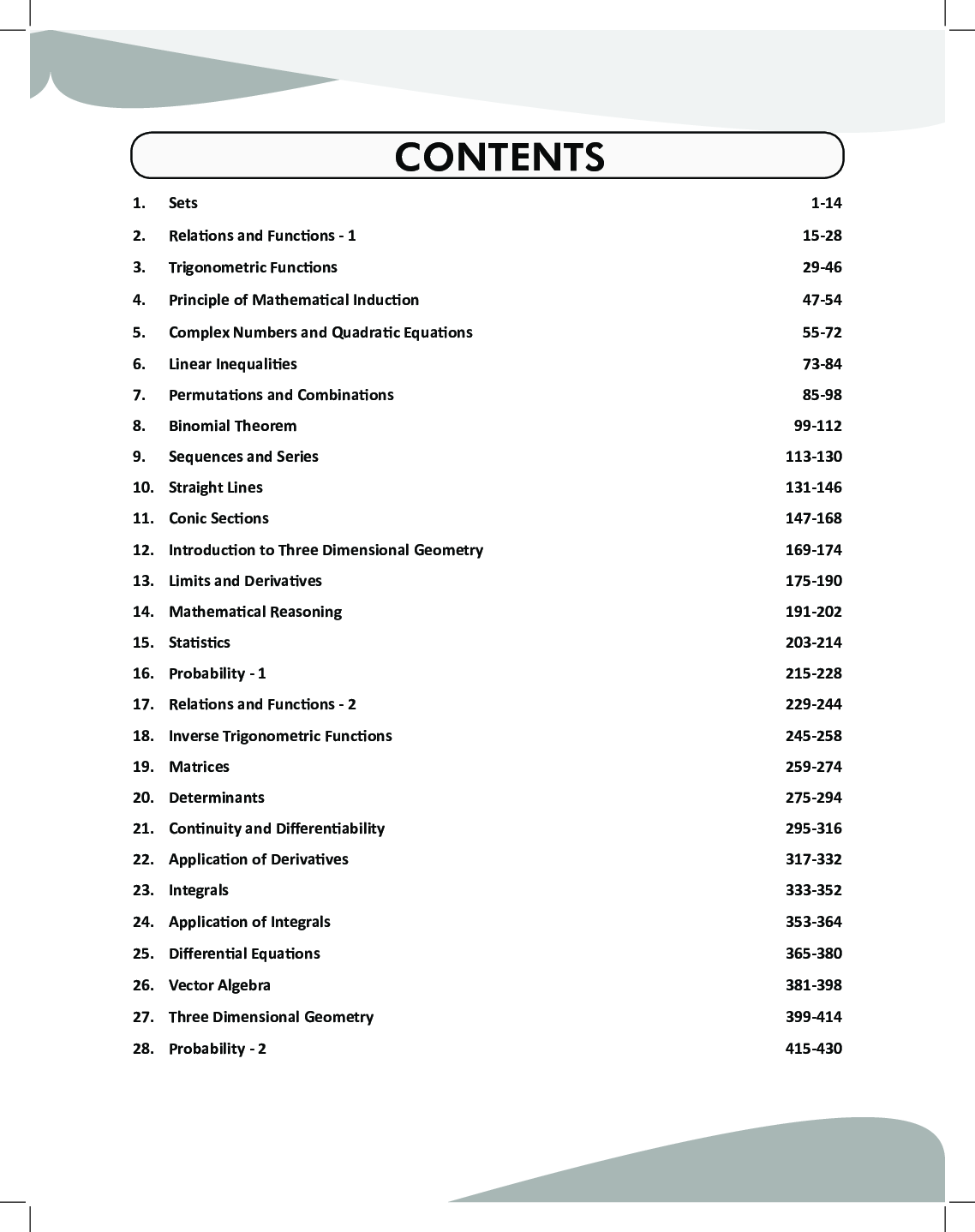 Objective NCERT Xtract Mathematics for NTA JEE Main  - Page 4