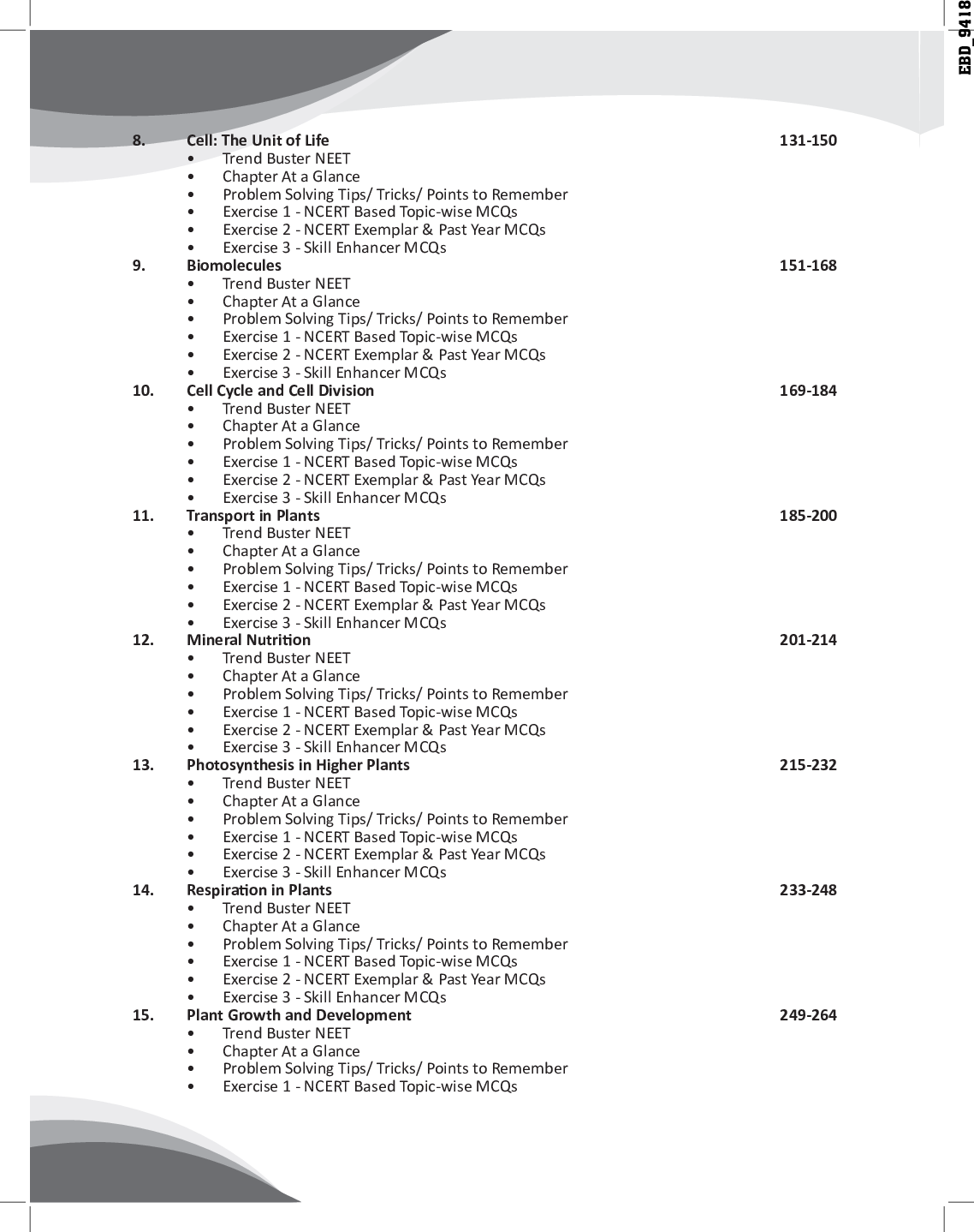 Objective NCERT Xtract Biology for NTA NEET  - Page 5