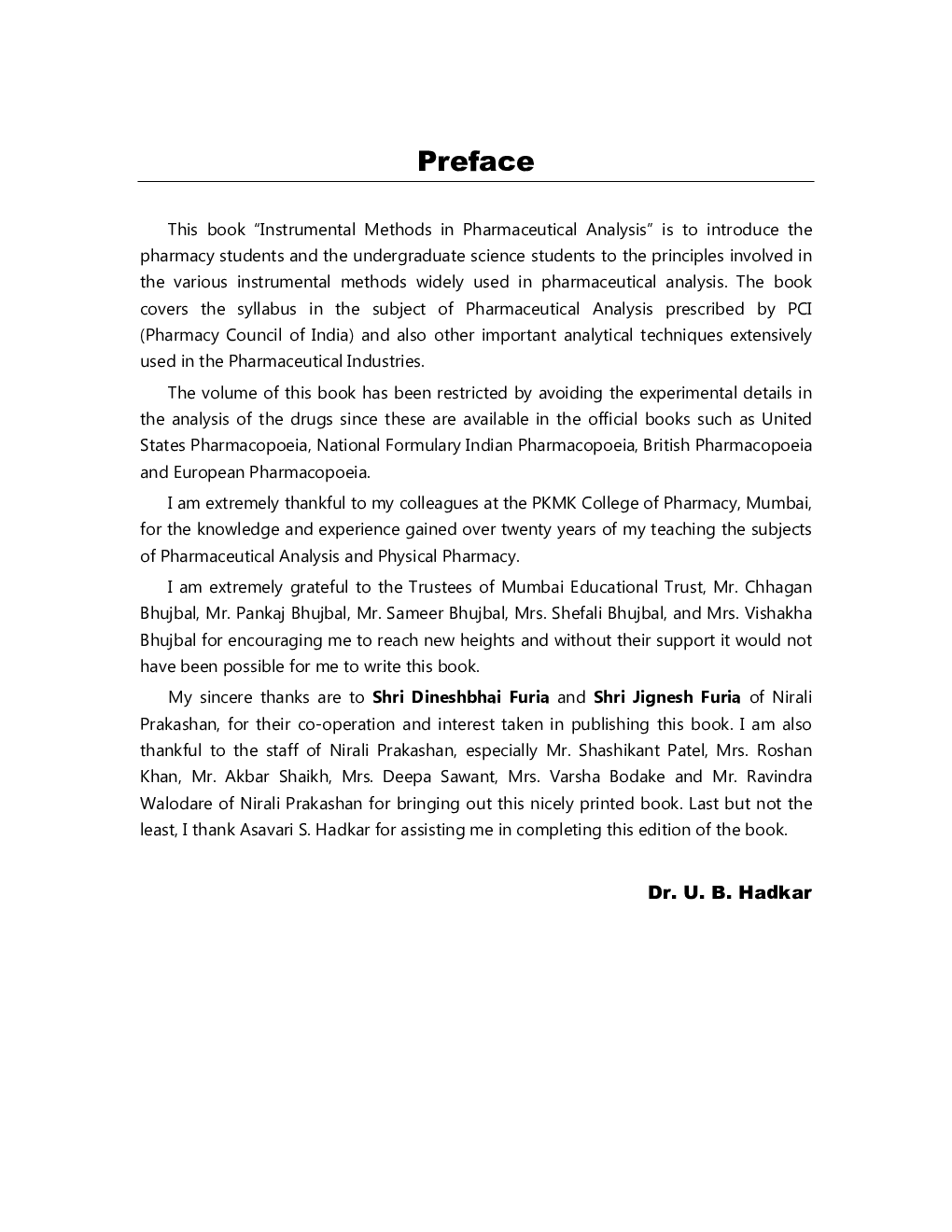 Instrumental Methods In Pharmaceutical Analysis - Page 4