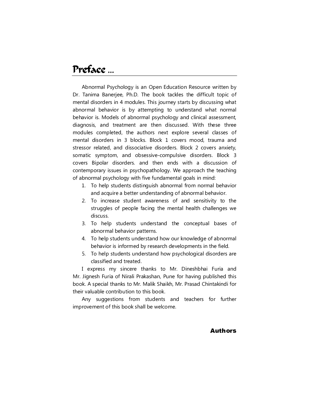 Psychology Of Abnormal Behaviour-I (Psychology DSE-1A) - Page 4