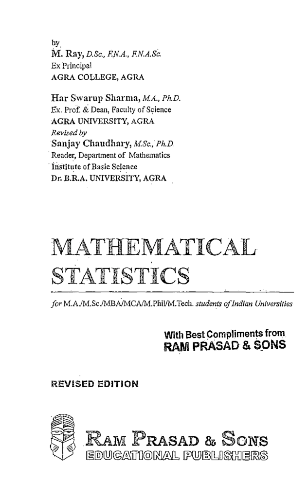 Mathematical Statistics - Page 2