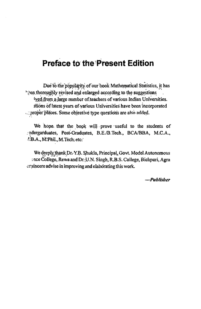 Mathematical Statistics - Page 4