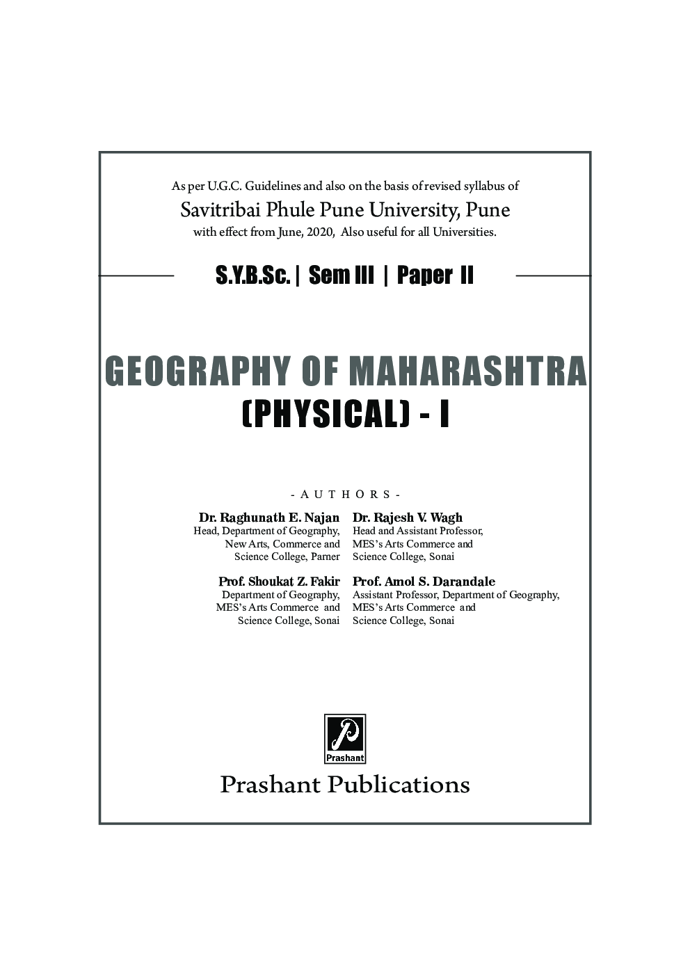 Geography of Maharashtra (Physical - I) - Page 2