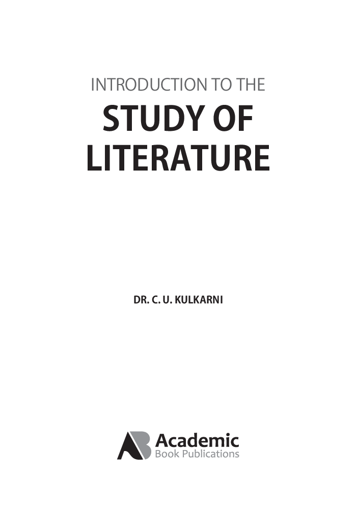 Introduction to the Study of Literature - Page 2