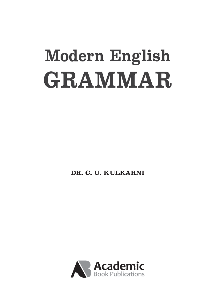 Modern English Grammar - Page 2