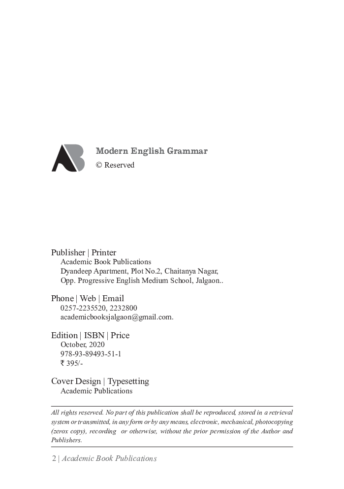 Modern English Grammar - Page 3