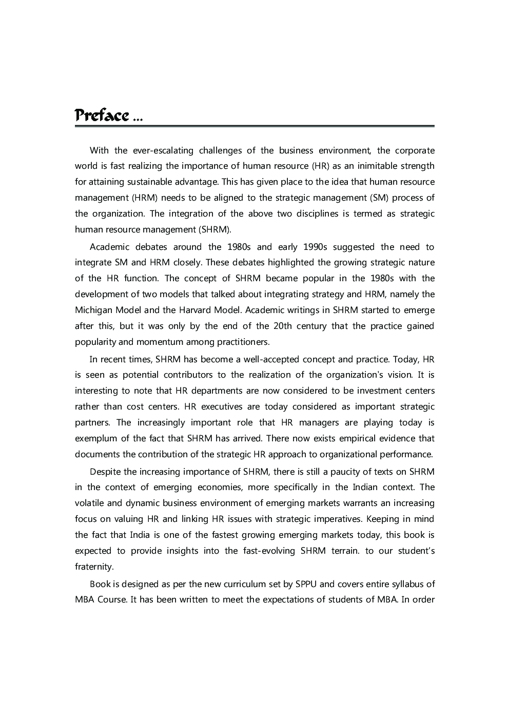Strategic Human Resource Management - Page 4
