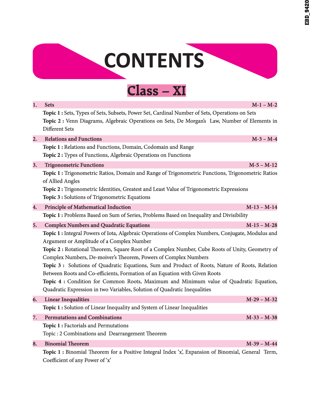 43 Years JEE Advanced (1978 - 2020) + JEE Main Chapterwise  & Topicwise Solved Papers Mathematics - Page 5