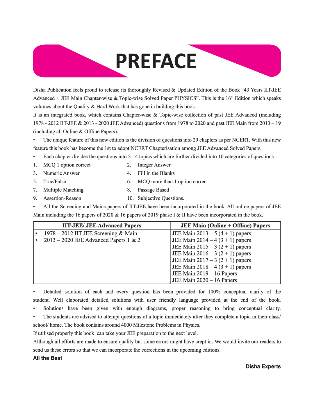 43 Years JEE Advanced (1978 - 2020) + JEE Main Chapterwise & Topicwise Solved Papers Physics - Page 4