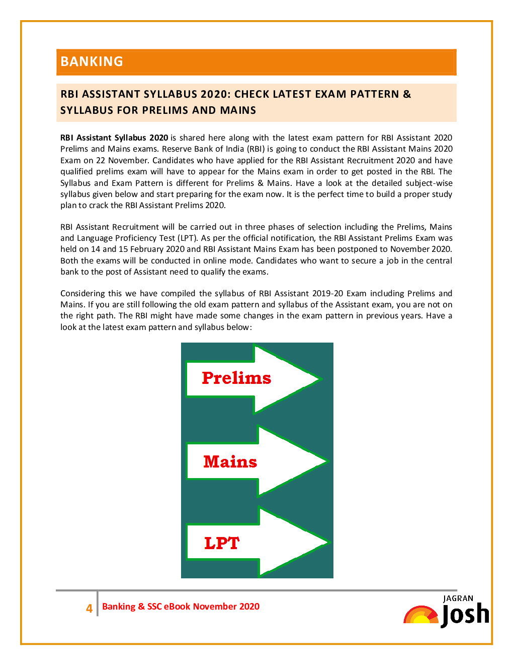 Banking & SSC November 2020 E-Book - Page 4