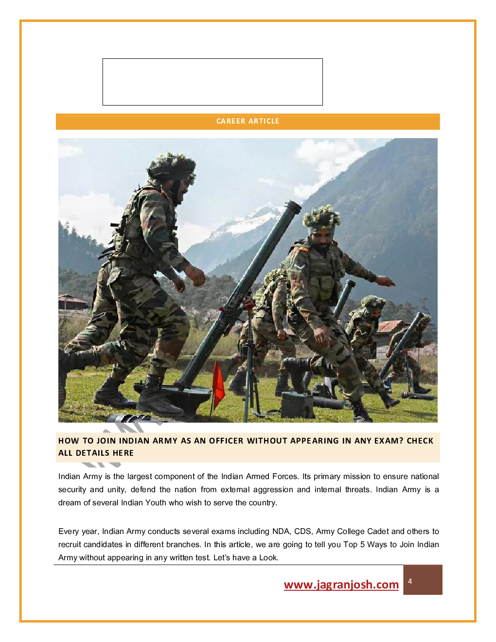 Employment News 01-15 November 2020 - Page 4