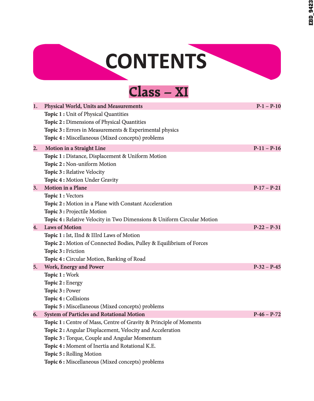 43 Years JEE Advanced (1978 - 2020) + JEE Main Chapterwise & Topicwise Solved Papers Physics 16th Edition - Page 5