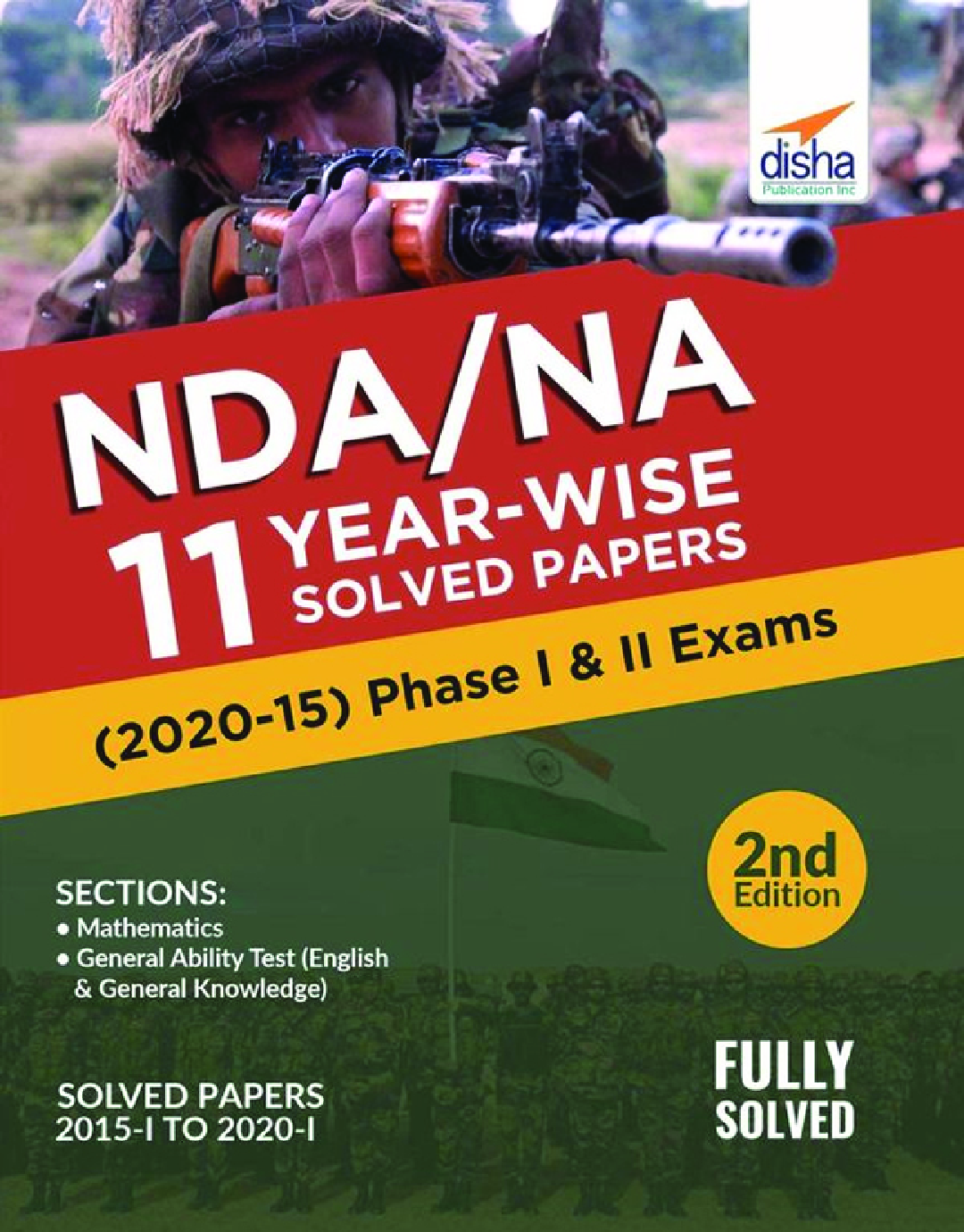NDA/ NA 11 Year-wise Solved Papers (2020 - 15) Phase I & II Exams 2nd Edition  - Page 1