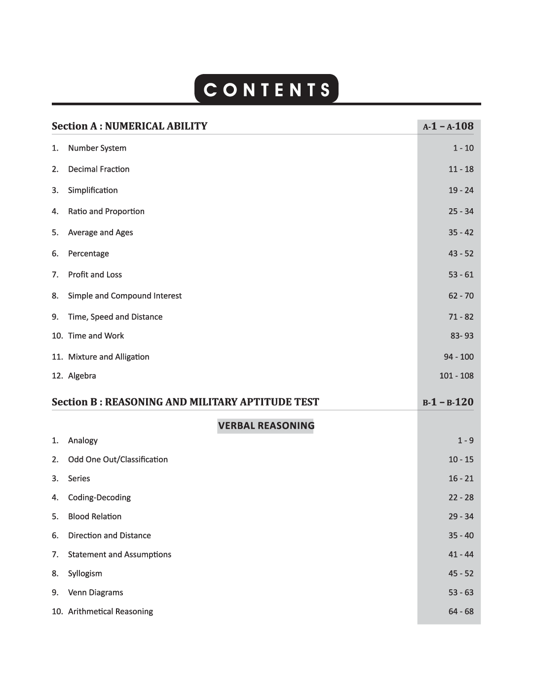 Study Guide to AFCAT 2021 (Air Force Common Admission Test) 7th Edition - Page 4