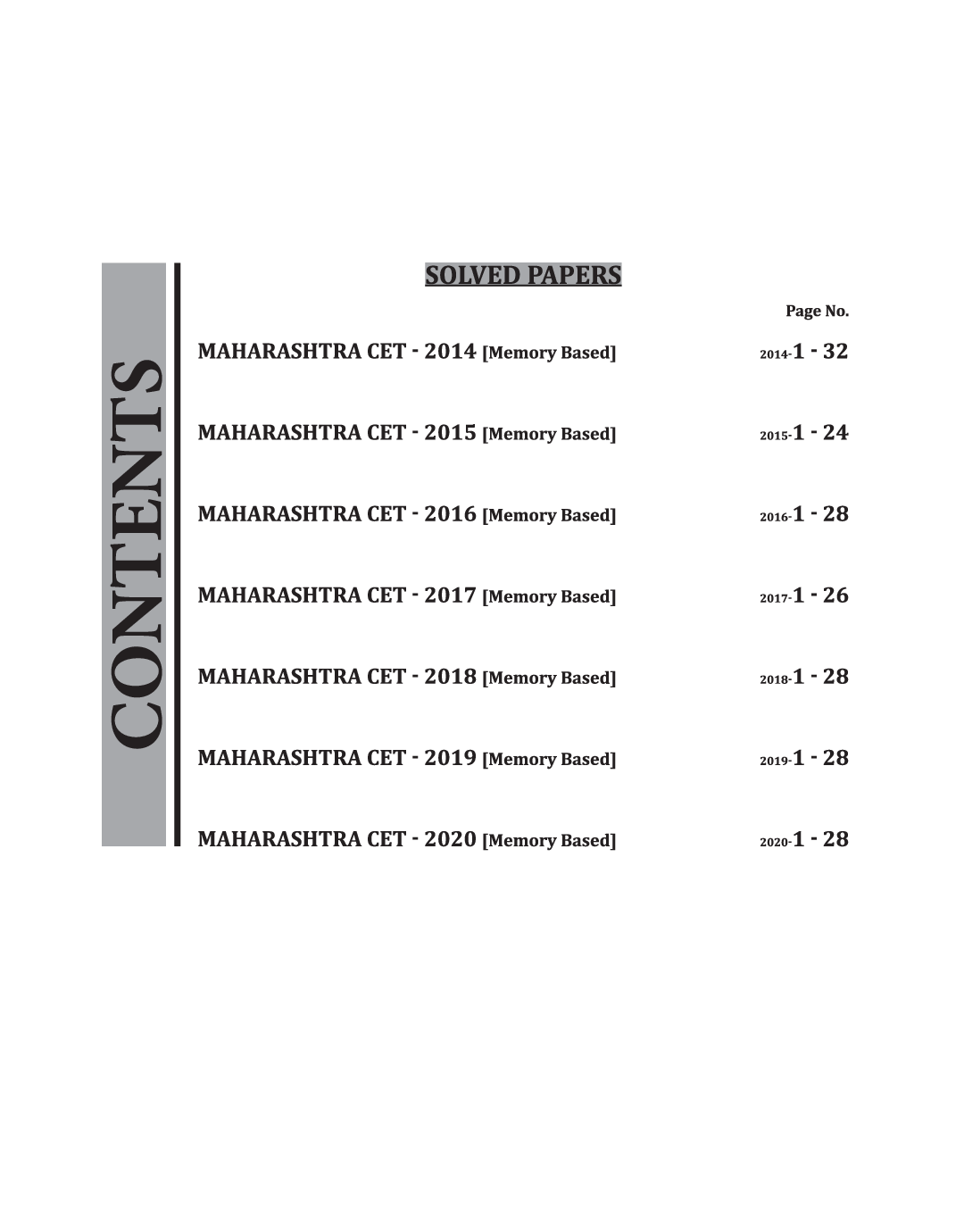 7 Year-wise MH-CET (MBA / MMS) Solved Papers (2014 - 2020)  - Page 4