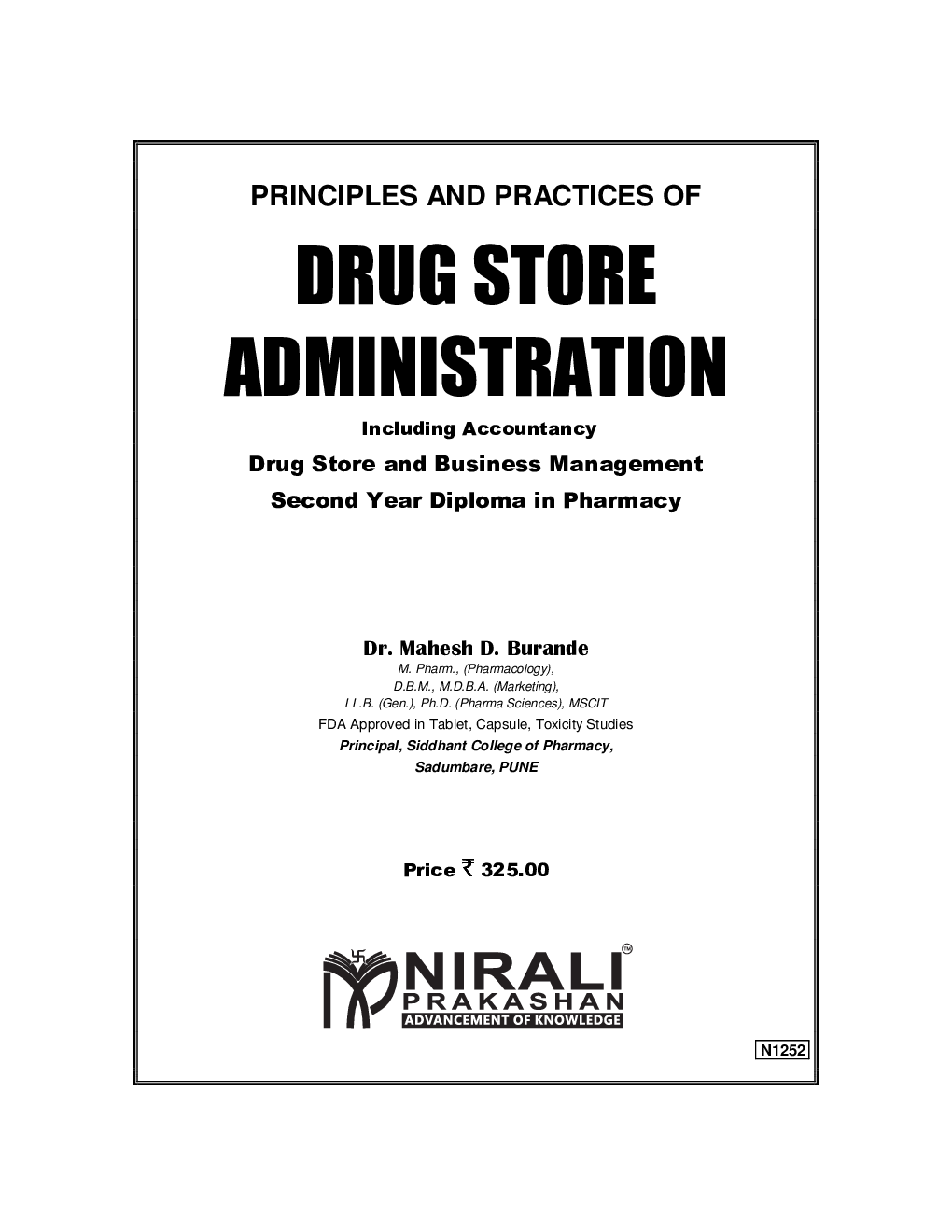 Principles And Practices Of Drug Store Administration - Page 2