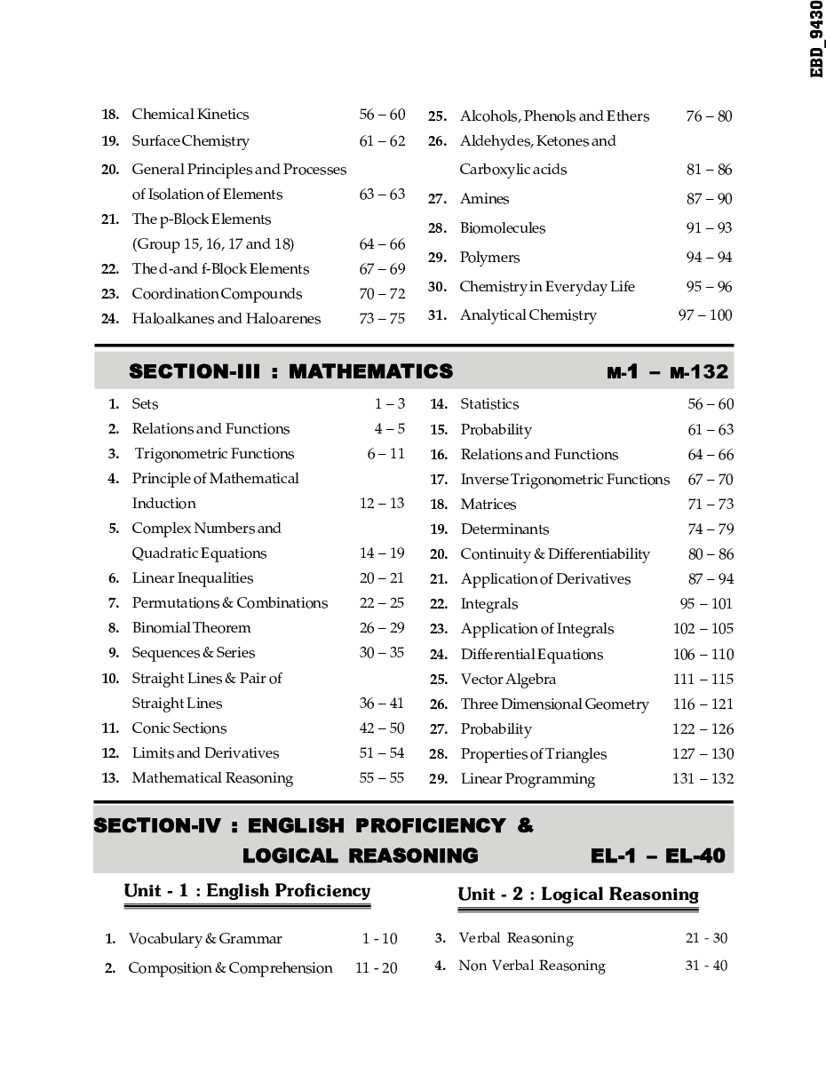 BITSAT 16 Years Chapter-wise Solved Papers (2020 - 2005) with 5 Online Mock Tests 4th Edition - Page 5