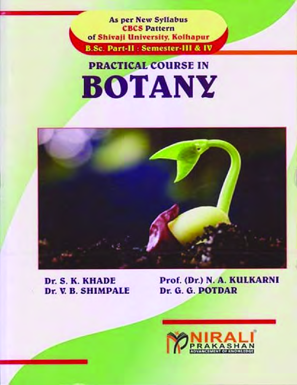 Introduction to Practical Course In Botany - Page 1