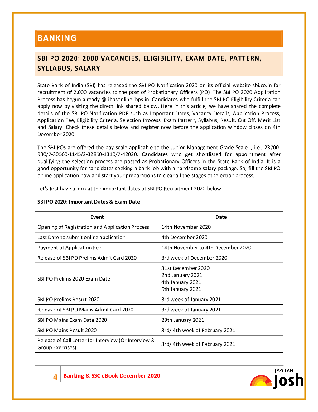 Banking & SSC December 2020 E-Book - Page 4