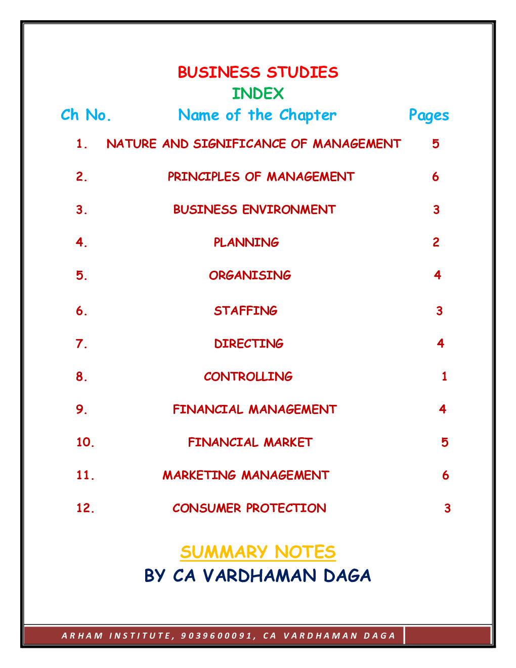 Business Studies Class 12th - Page 2