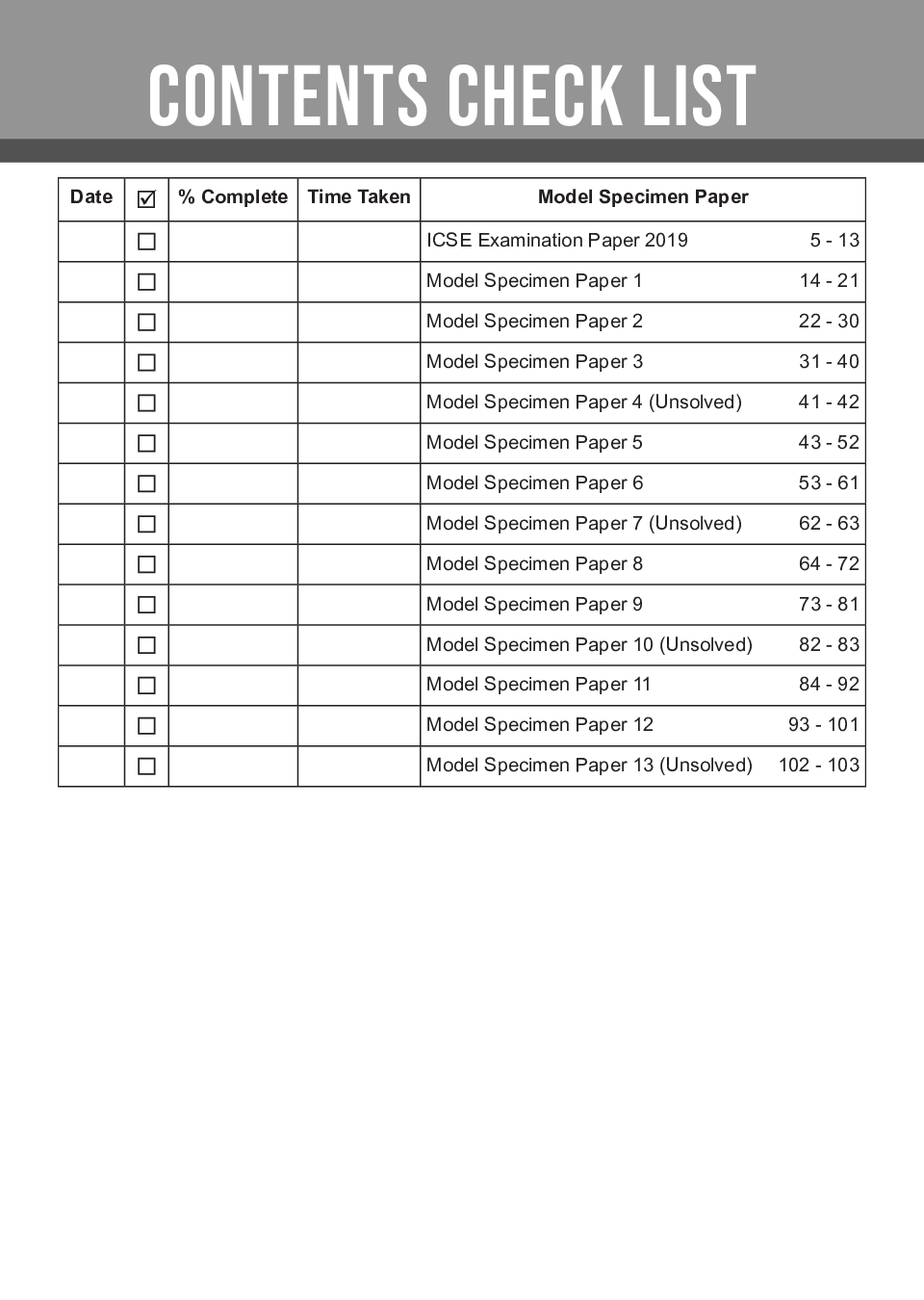 Download Oswal ICSE Model Specimen Papers Class 10 Economics For 2021