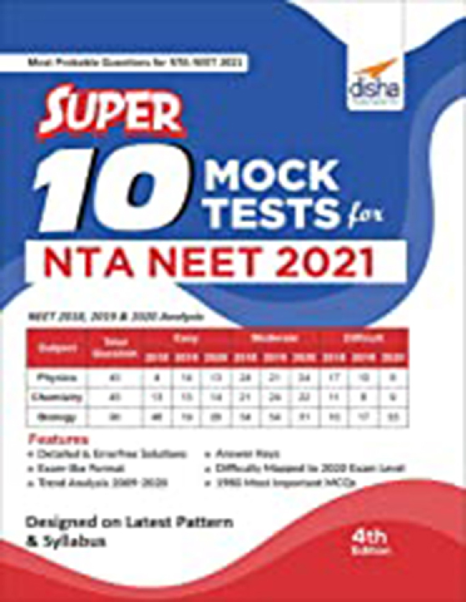 Super 10 Mock Tests For NTA NEET 2021 - 4th Edition - Page 1