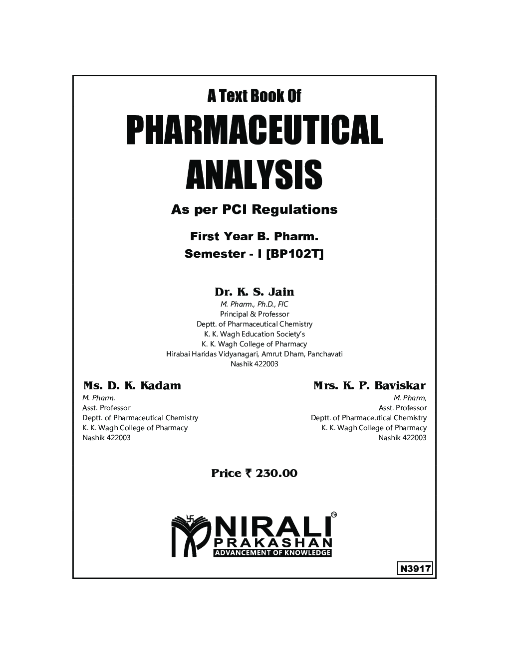 Pharmaceutical Analaysis - Page 2