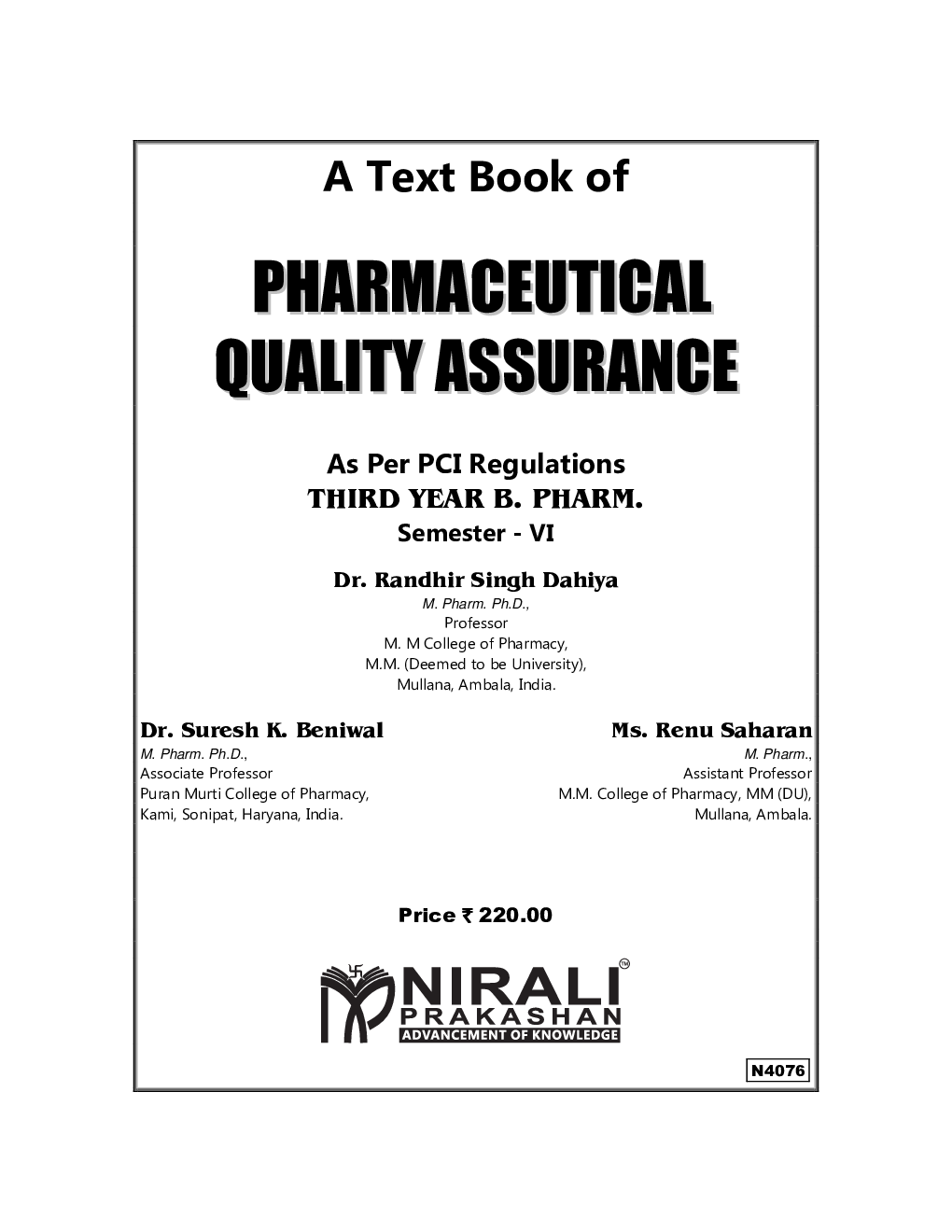 Pharmaceutical Quality Assurance - Page 2