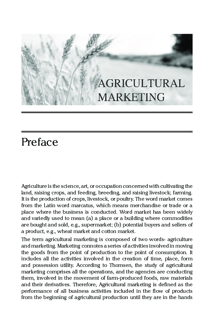 Agricultural Marketing: Trade And Pricing - Page 4