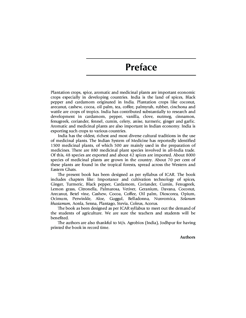 Production Technology Of Spices, Aromatic, Medicinal And Plantation Crops - Page 4