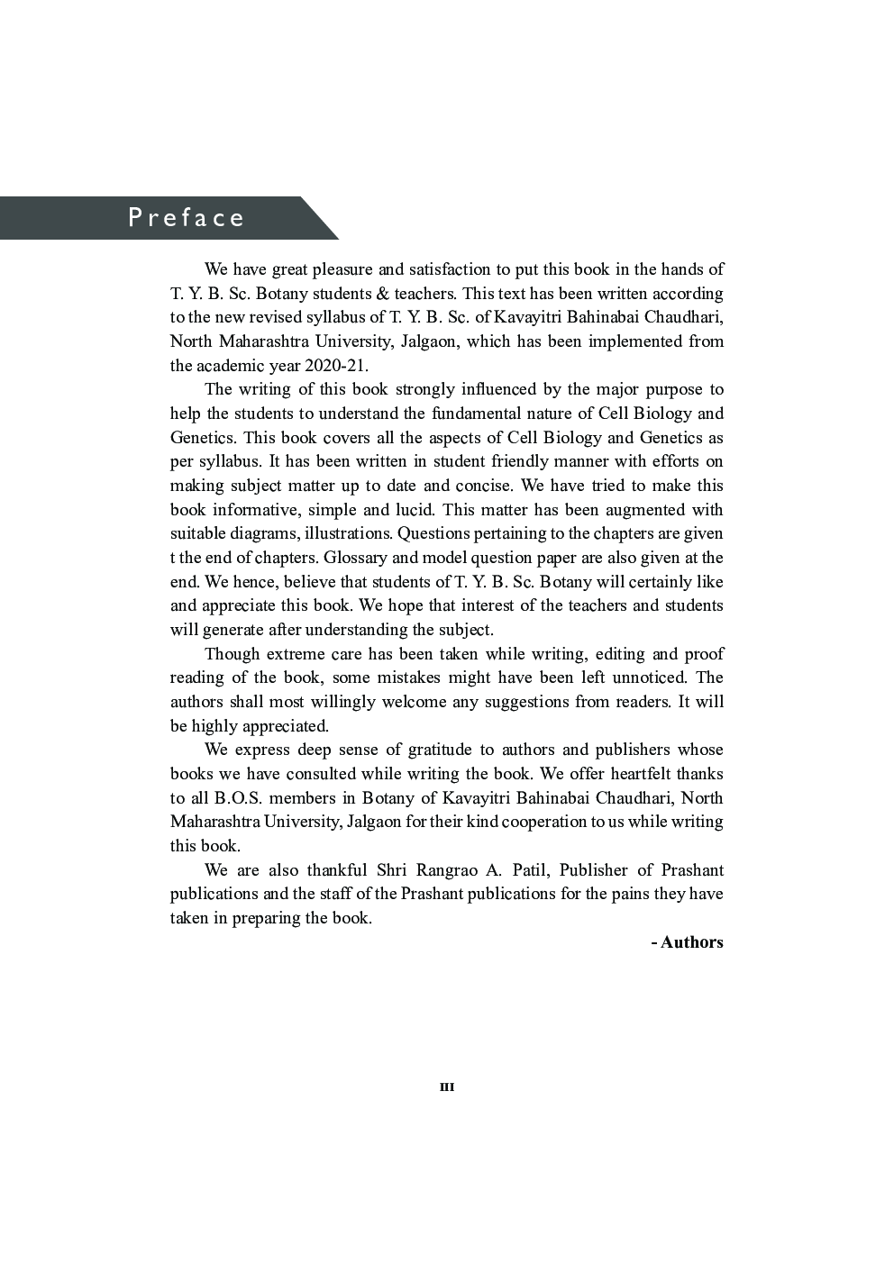 BOT-503 : Cell Biology and Genetics (KBCNMU) - Page 4