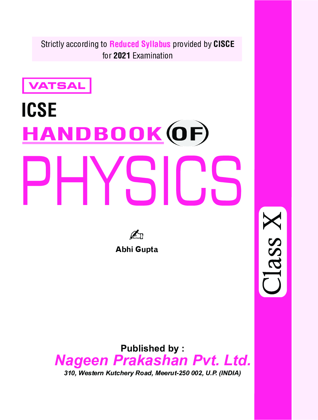 ICSE Handbook Of Physics For Class - X - Page 2