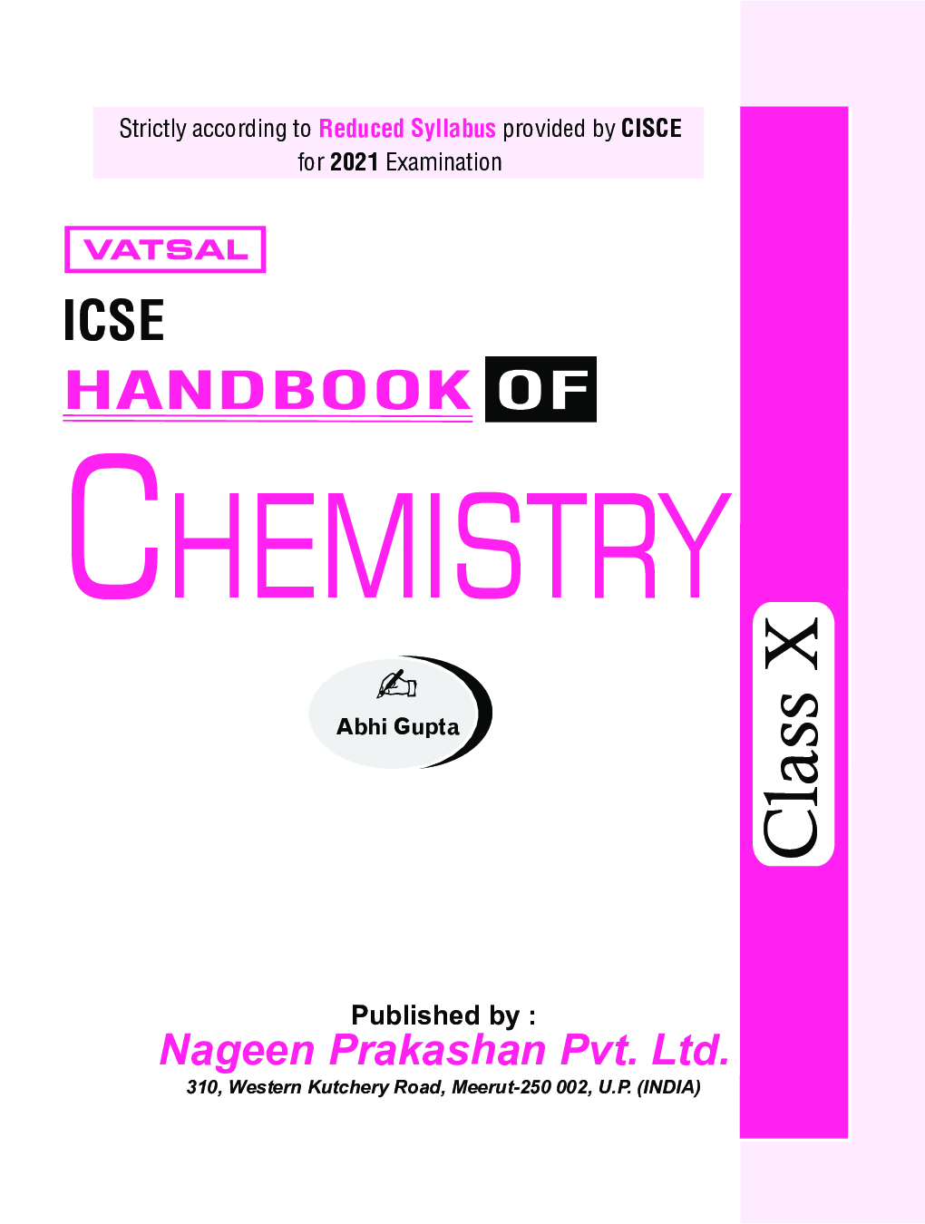 ICSE Handbook Of Chemistry For Class - X - Page 2