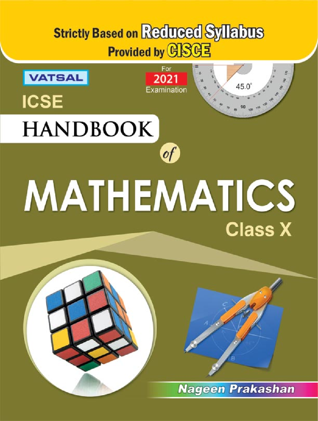 Download ICSE Handbook Of Mathematics For Class 10th PDF Online 2021.