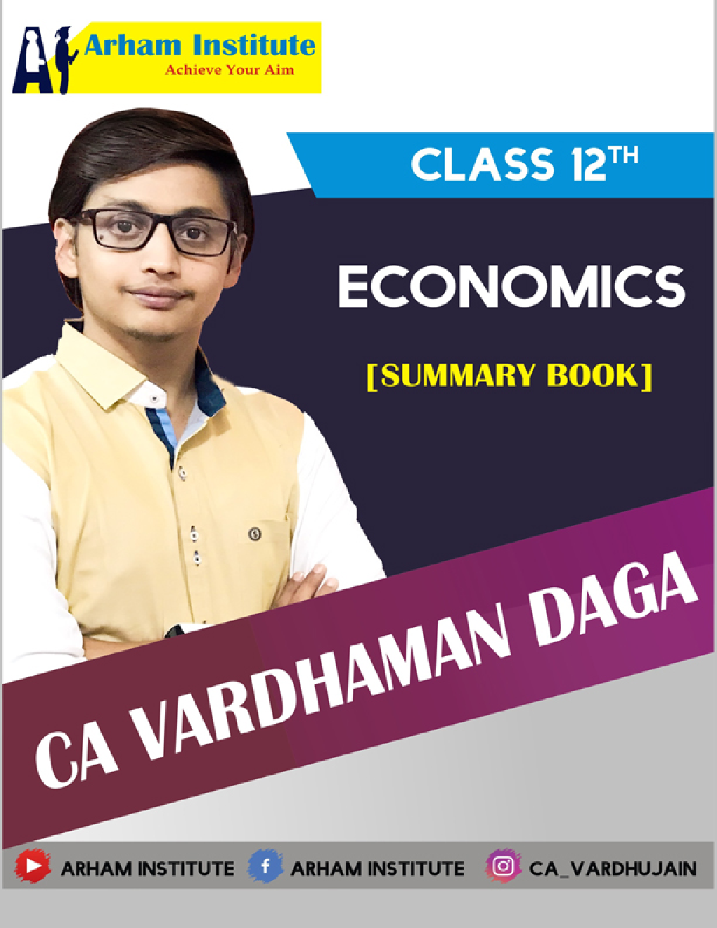 Economics Summary Book For Class 12th - Page 1